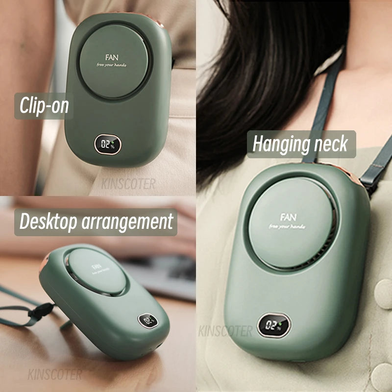 Yazijico™ New Portable Hanging Neck Fan - Yazijico™