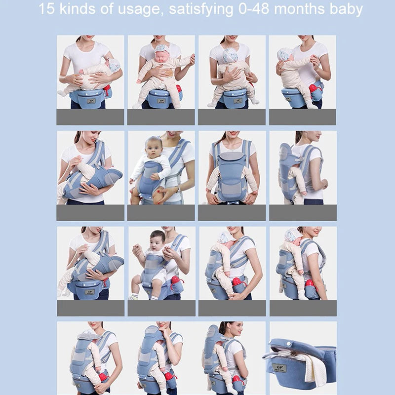 Newborn Ergonomic Baby Carrier Backpack Infant | Yazijico™