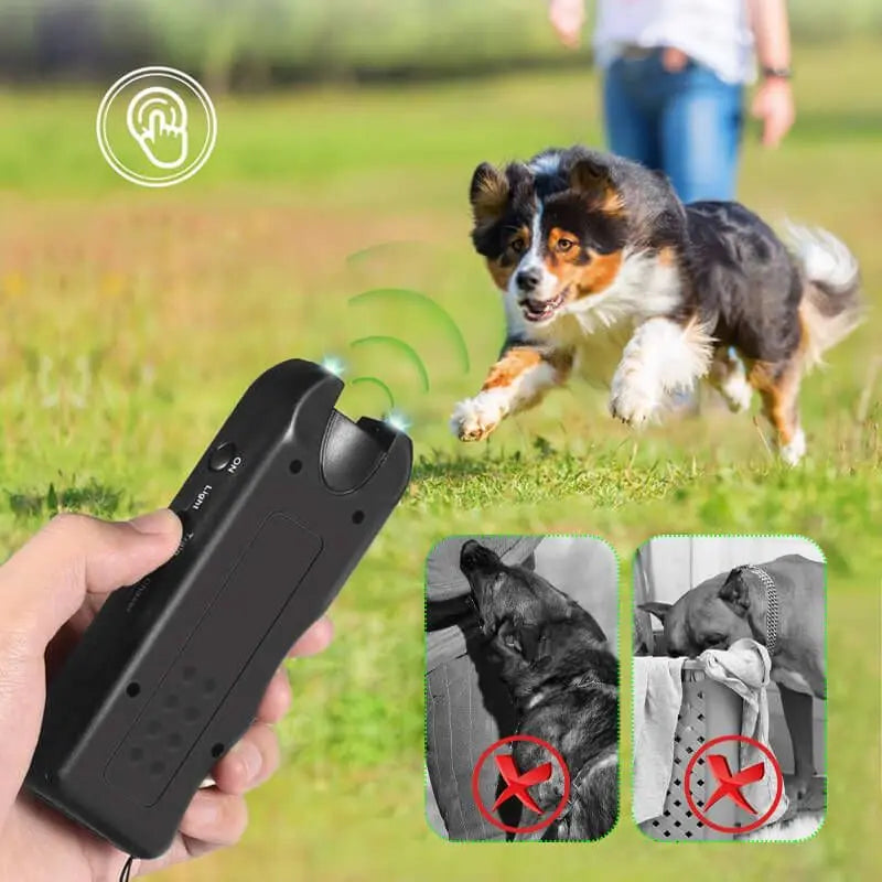 Yazijico™ Ultrasonic Dog Repeller Handheld Barking Stop - Yazijico™
