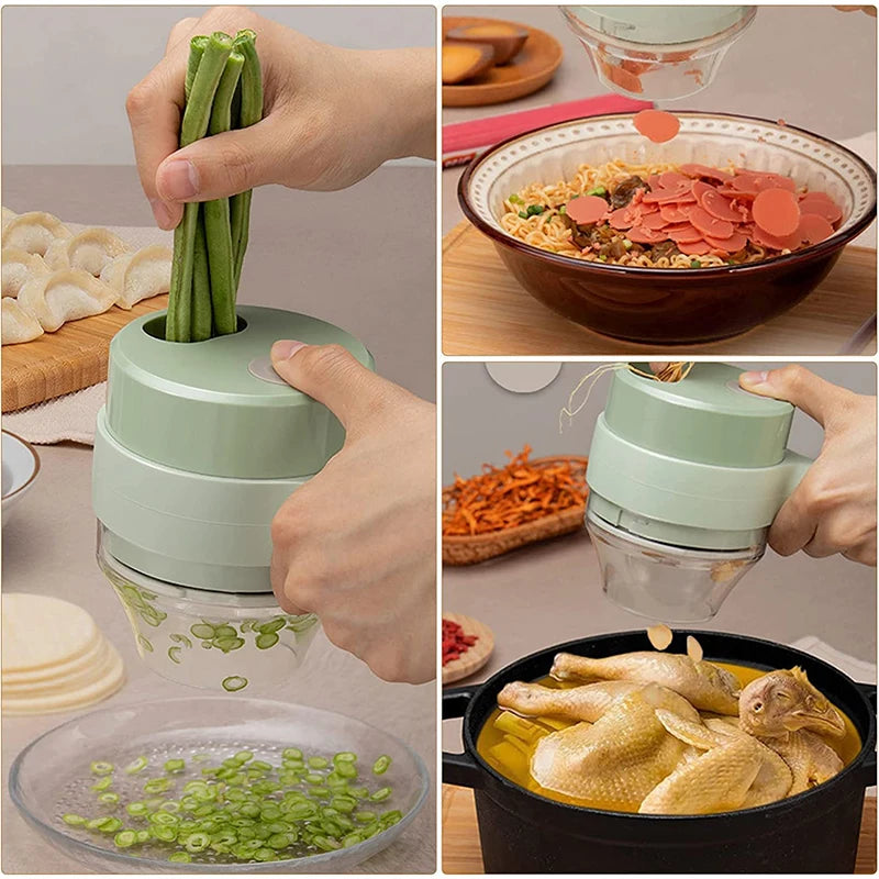 Yazijico™  Portable Electric Vegetable Chopper - Yazijico™