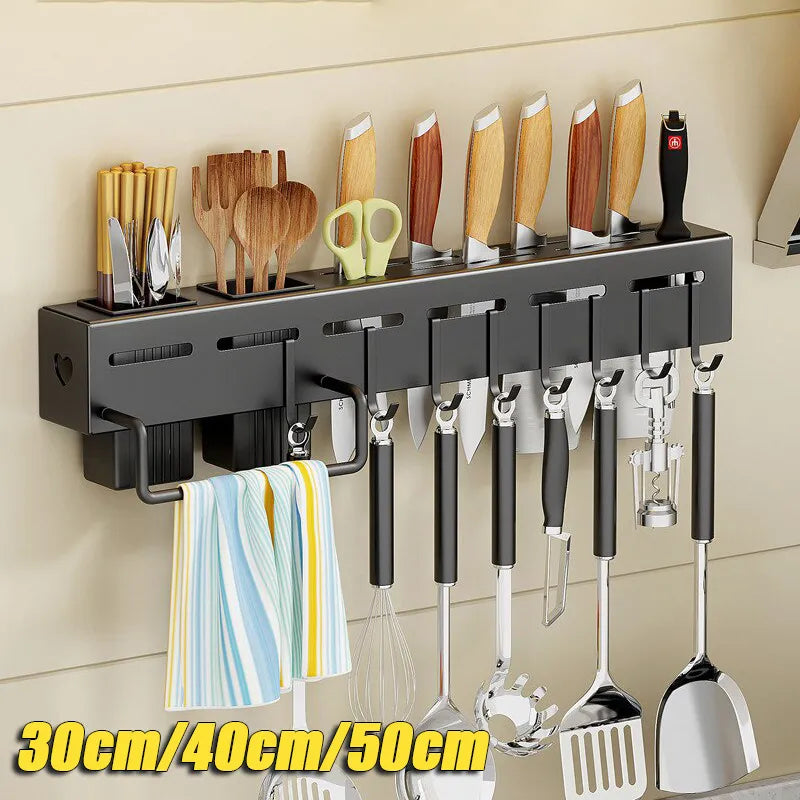 Stainless Steel Kitchen Storage Rack Wall-mounted | Yazijico™