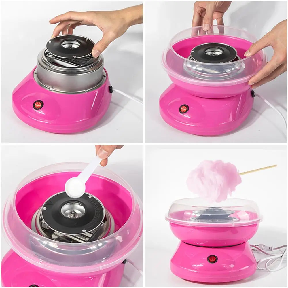 Cotton Candy Maker Machine Household Mini Electric Cotton Candy Maker
