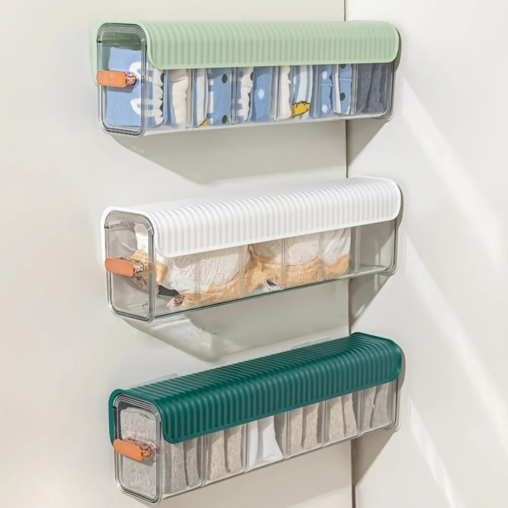Multifunctional Wall Mounted Storage Box Organizer  | Yazijico™