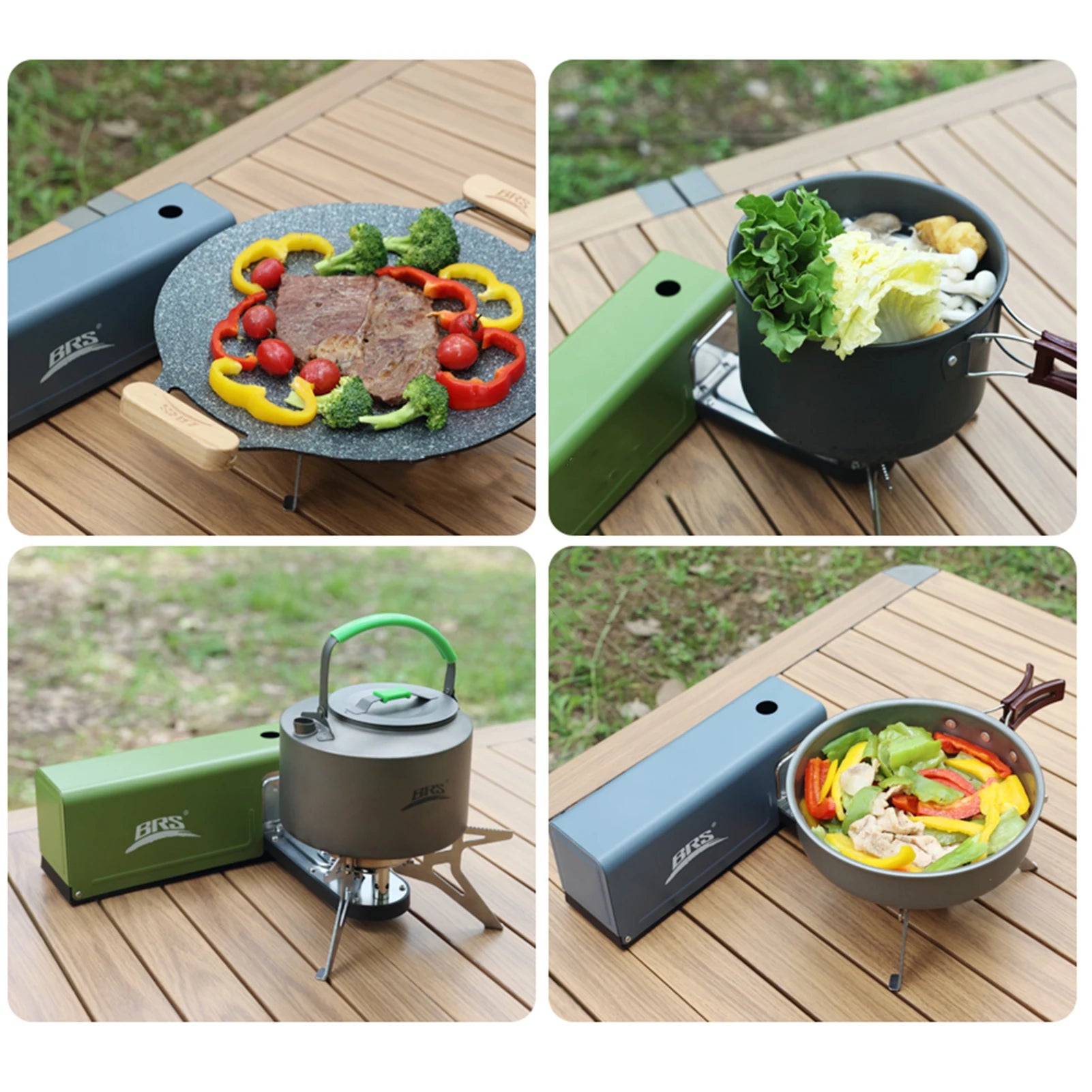 Yazijico™ Folding Cassette Stove Camping Portable Gas - Yazijico™
