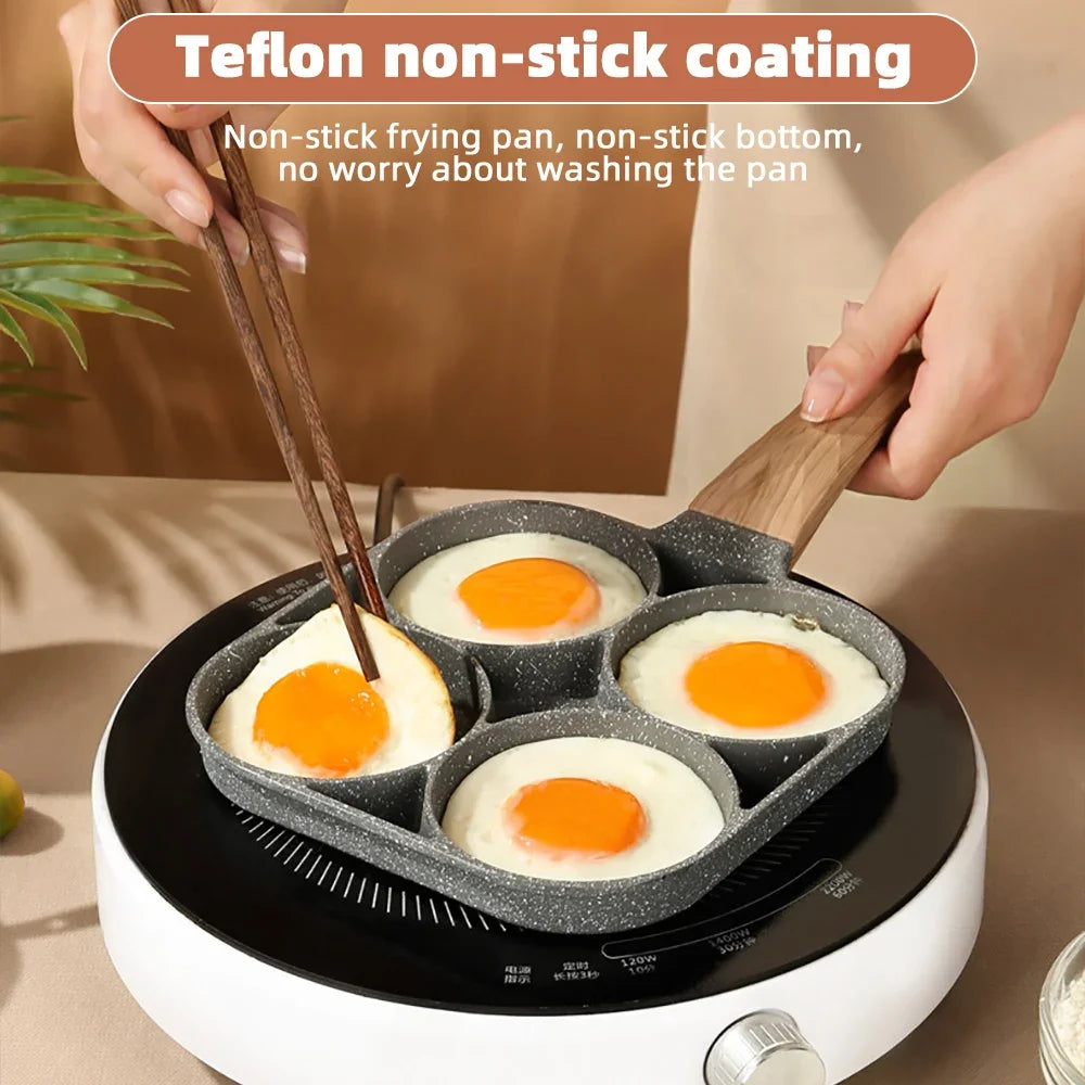Hole Frying Pot Pan Thickened Omelet