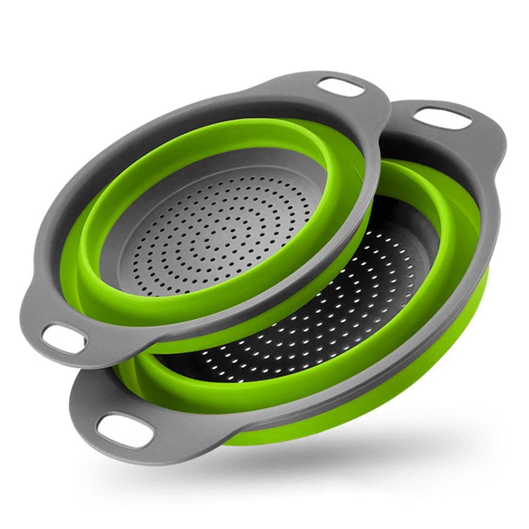 Foldable Vegetable Washing Drain Basket  Tools | Yazijico™