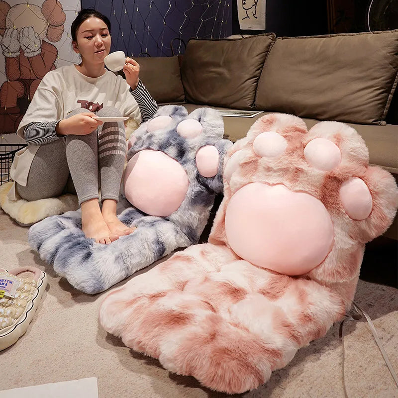 Yazijico™ Soft Plush Back and Seat Cushion Cats - Yazijico™