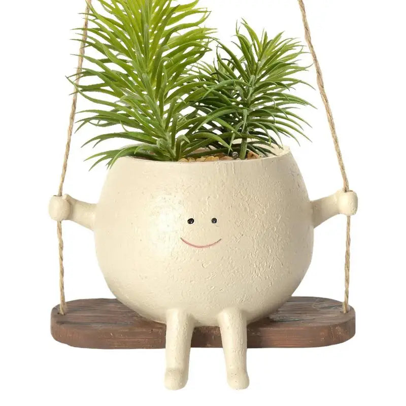 Plant Hanger Baskets Lovely Swing Face| Yazijico™