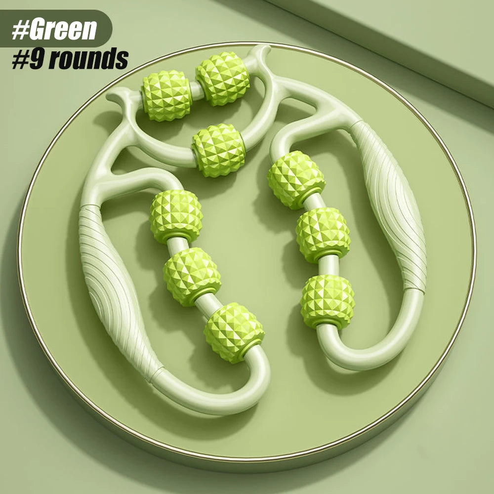 Round Massager Roller for Waist Abdominal | Yazijico™