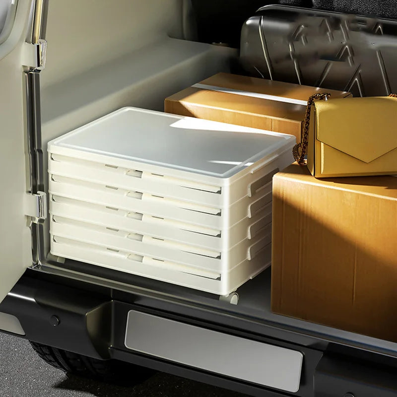 Foldable Shoe Cabinet Retractable Shoes Storage Box | Yazijico™