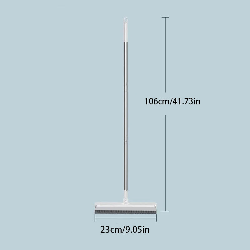 Yazijico™ Floor Scrub Brush 2 in 1 Long Handle Cleaning - Yazijico™