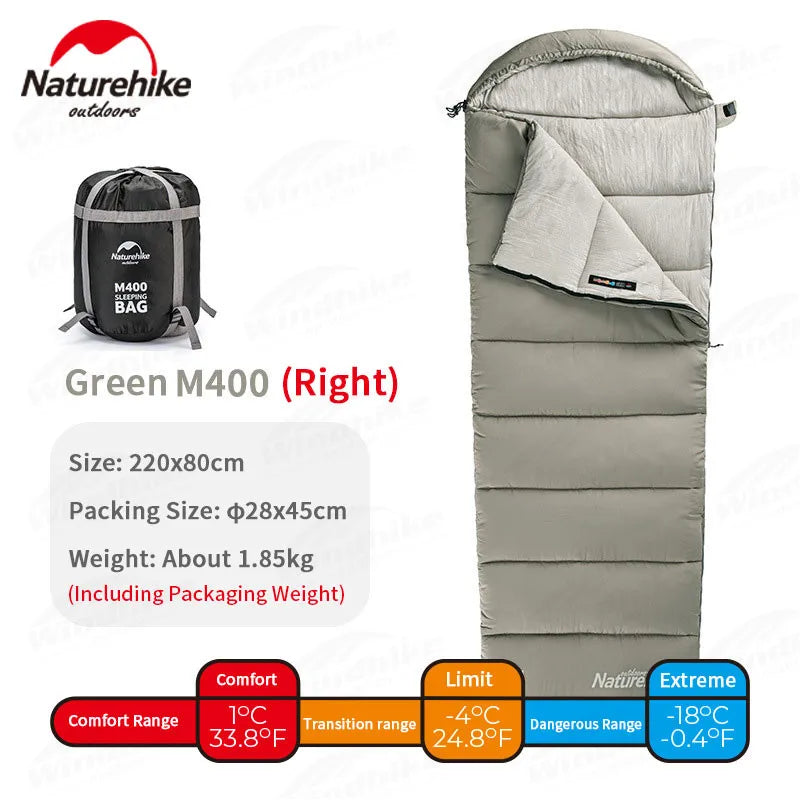Naturehike Cotton Sleeping Bag With Hood Sleeping Bag