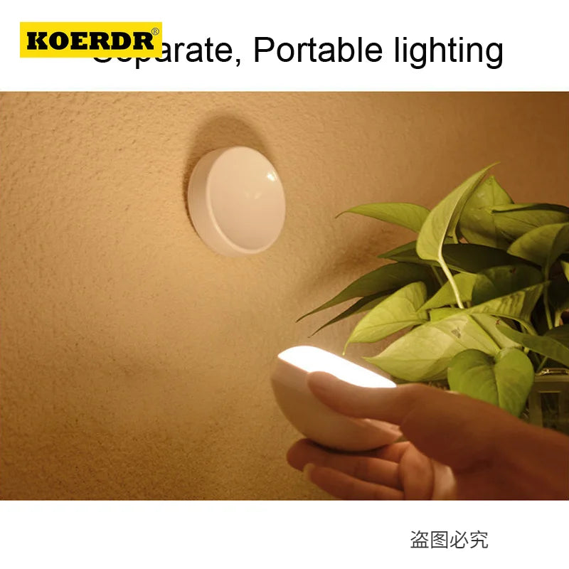 Yazijico™ Motion Sensor Light Wireless Lamp USB Rechargeable - Yazijico™