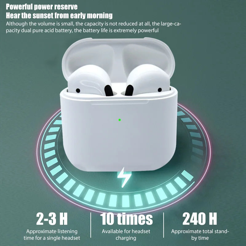 Yazijico™ TWS Air Pro 4 Fone Bluetooth Earphones Wireless - Yazijico™