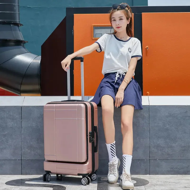 Business travel suitcase With front computer | Yazijico™