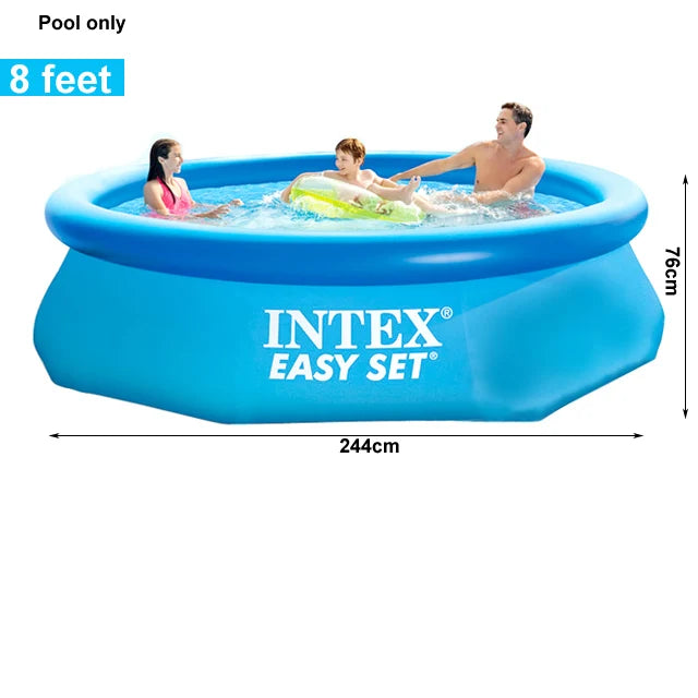 INTEX feet summer swimming pool adult inflatable ring pool | Yazijico™