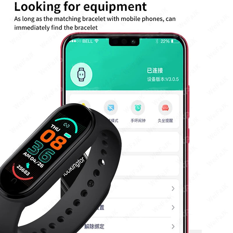 Smart Watch Fitness Smart Bracelet Sports Band Heart