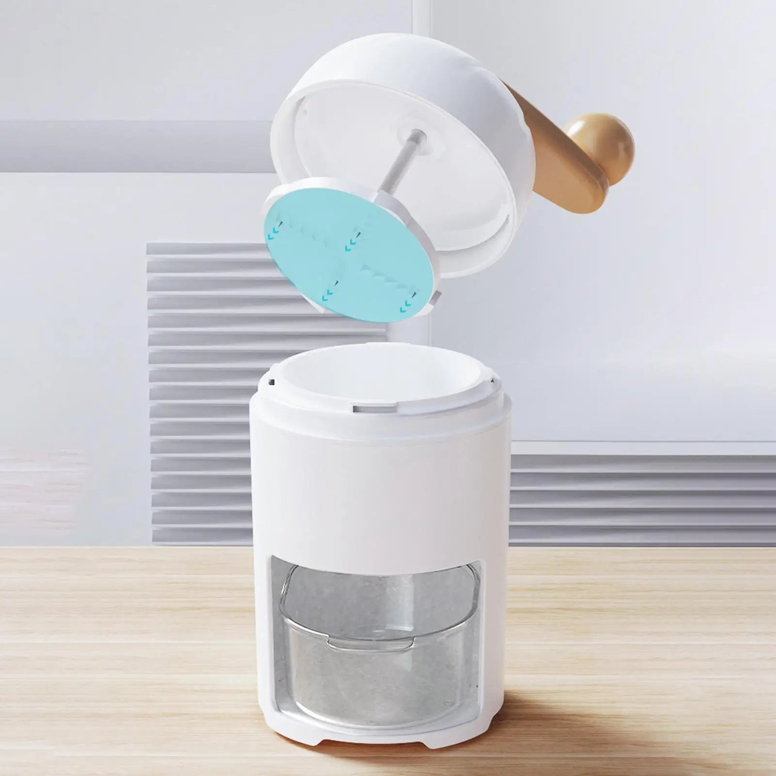 Hand Crank Ice Crusher Mini Crushed | Yazijico™