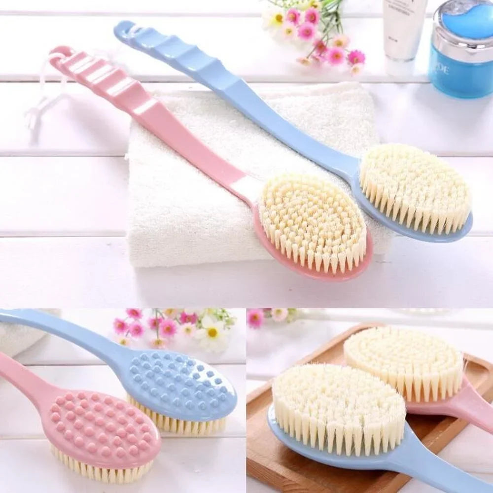 Body Scrubber Shower Exfoliating Long Handle  | Yazijico™