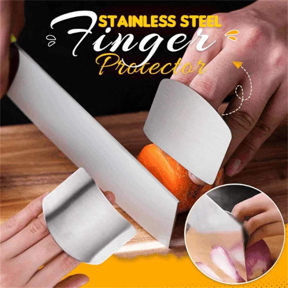 Yazijico™ Stainless Steel Finger Protector Anti-cut Finger - Yazijico™
