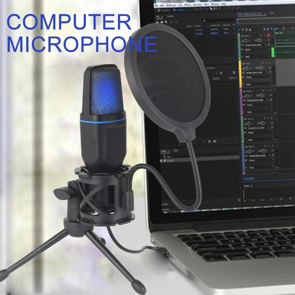 Microphone Condensador Wire Gaming Mic | Yazijico™