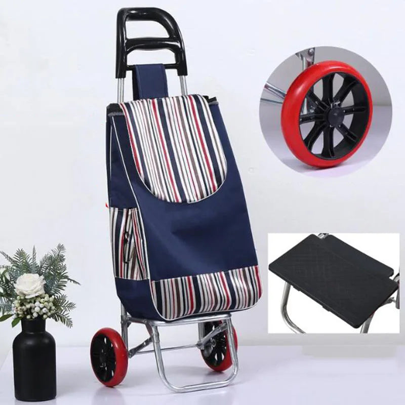 Light Grocery Shopping Trolley  Shopping Cart | Yazijico™