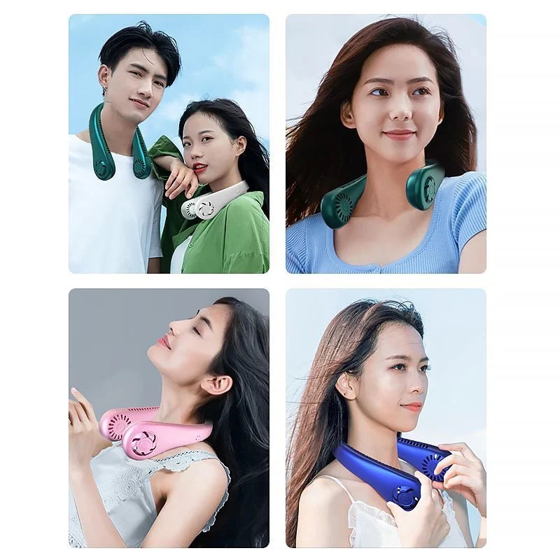 Yazijico™  Fan Long Battery Lif New Mini Neck Portable - Yazijico™