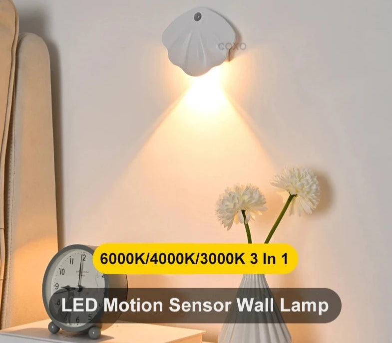 Yazijico™ LED Motion Sensor Wireless Cabinet Night Light USB - Yazijico™