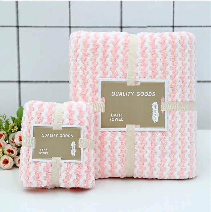 Quick-Drying Microfiber Towel Set Bath Face Towel | Yazijico™