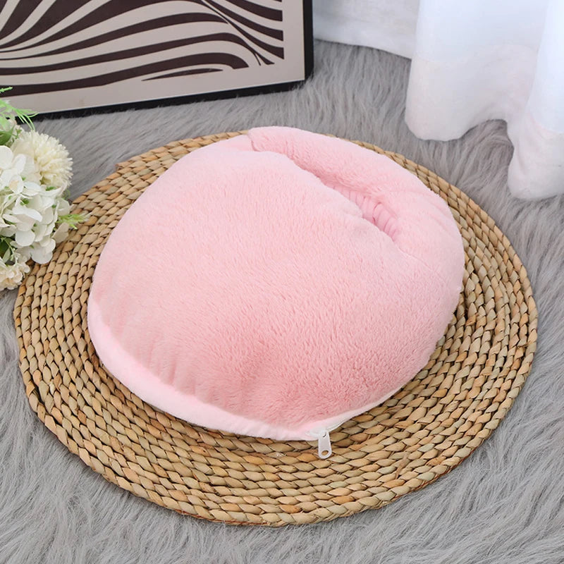 Electric Foot Warmer Heating Pad Slippers Shoes Chair Soft Warm Cushion Winter Feet Leg Thermostat Heater Blanket Mat