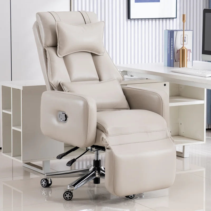 Executive Chair Authentic Leather Comfortable Office Seating | Yazijico™