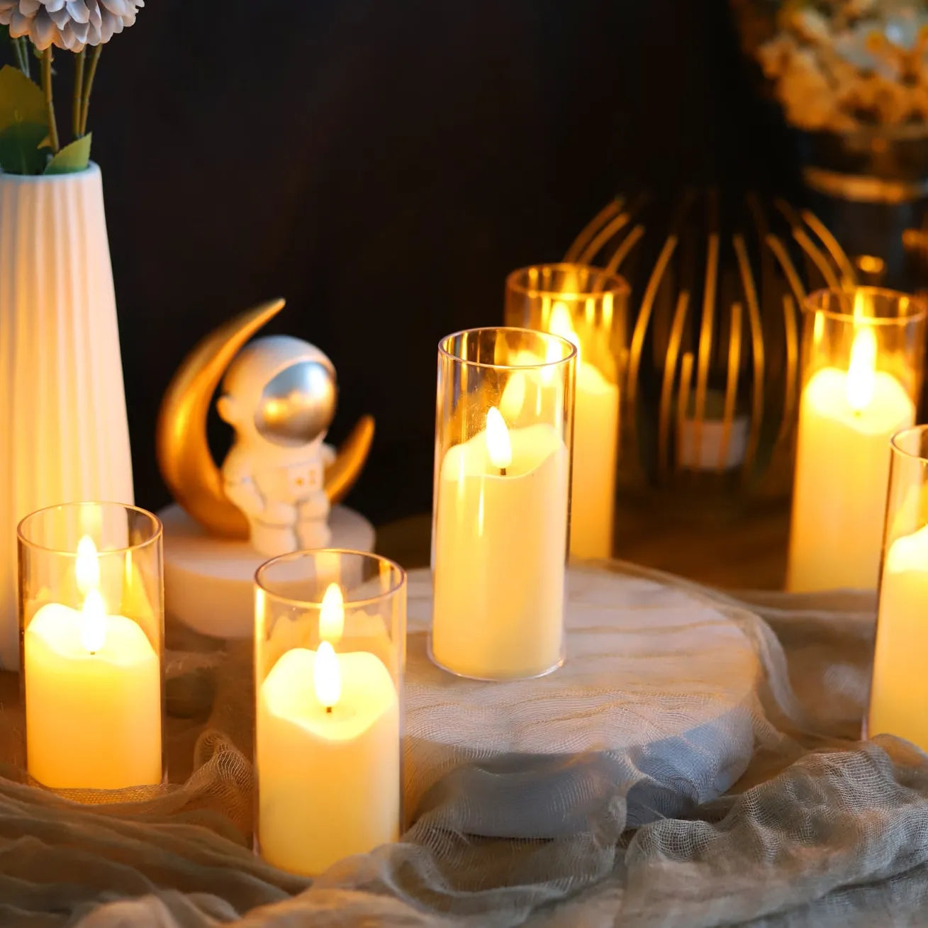 Yazijico™ 1Pcs Led Flameless Electric Candles Lamp - Yazijico™