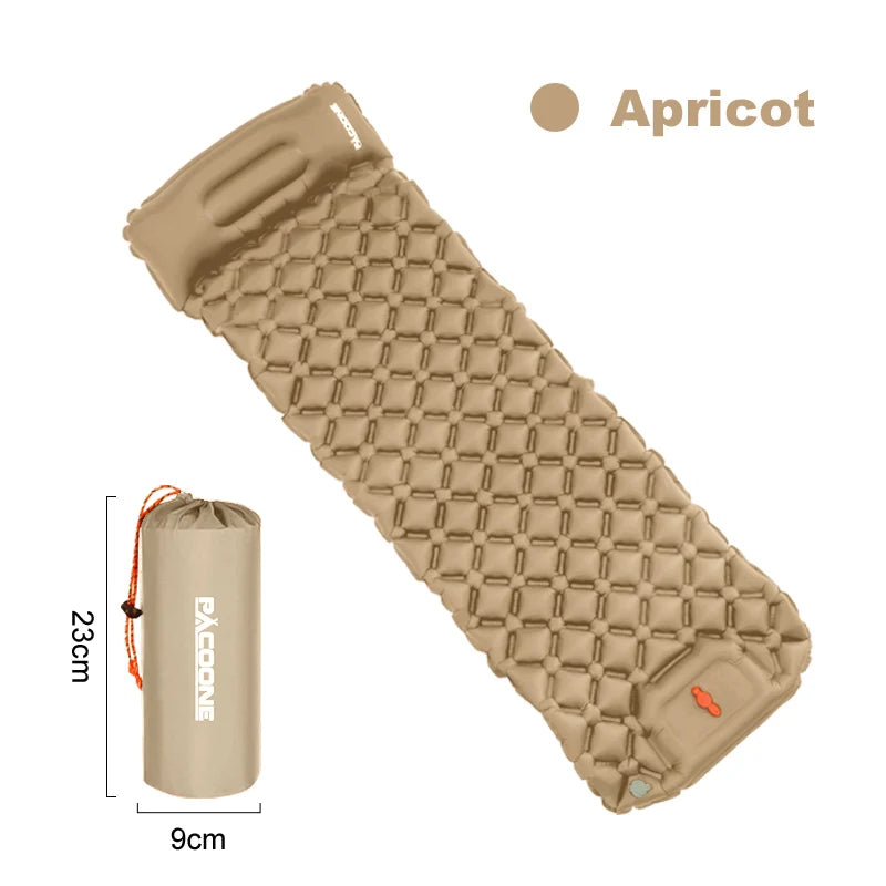 Outdoor Camping Sleeping Pad Inflatable Mattress | Yazijico™