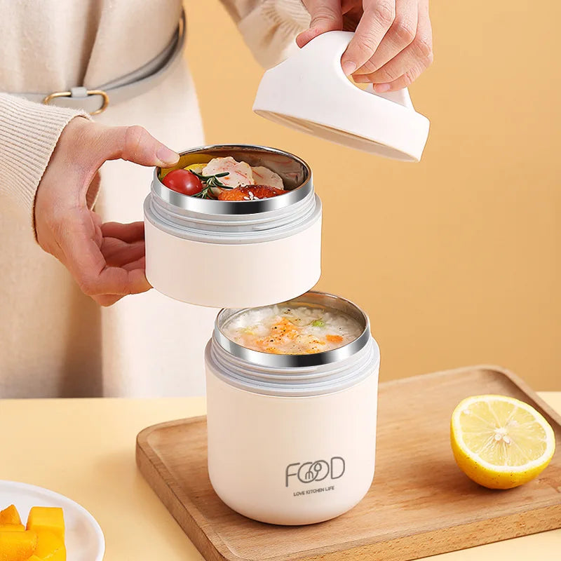 Yazijico™ 2 Layers Stainless Steel Vacuum Thermal Lunch - Yazijico™