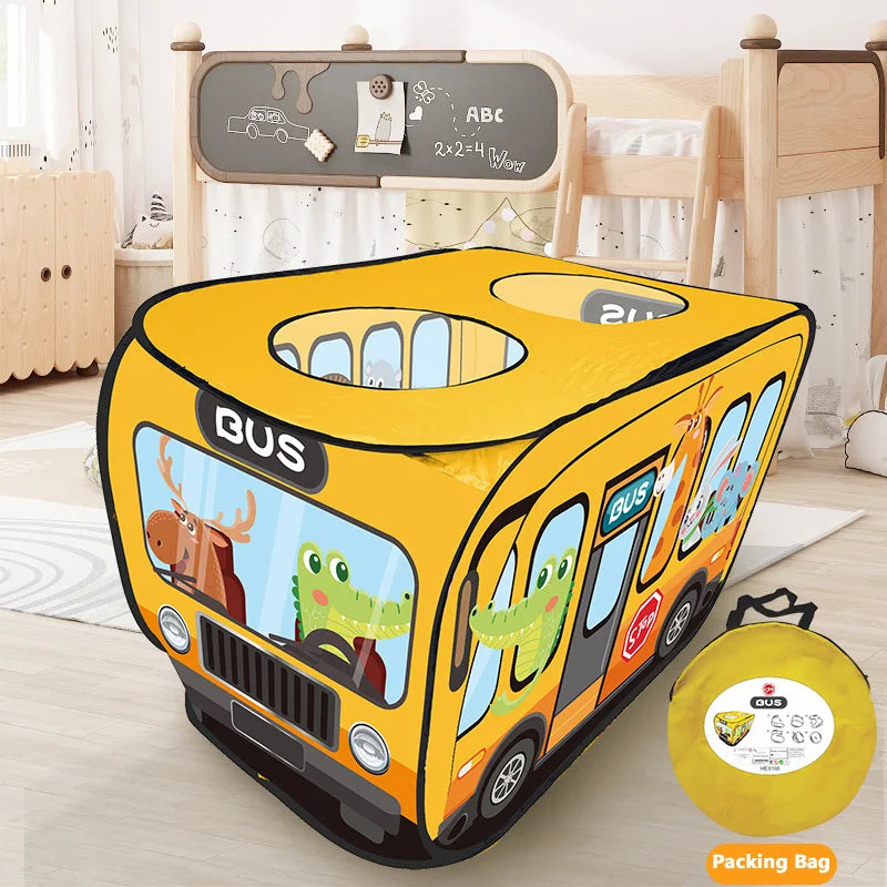 House Play Tent Bus Ocean Car | Yazijico™