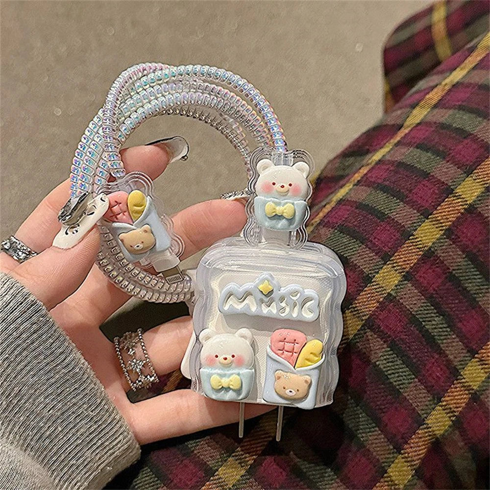 Cable Protector Cover Cute Cartoon | Yazijico™