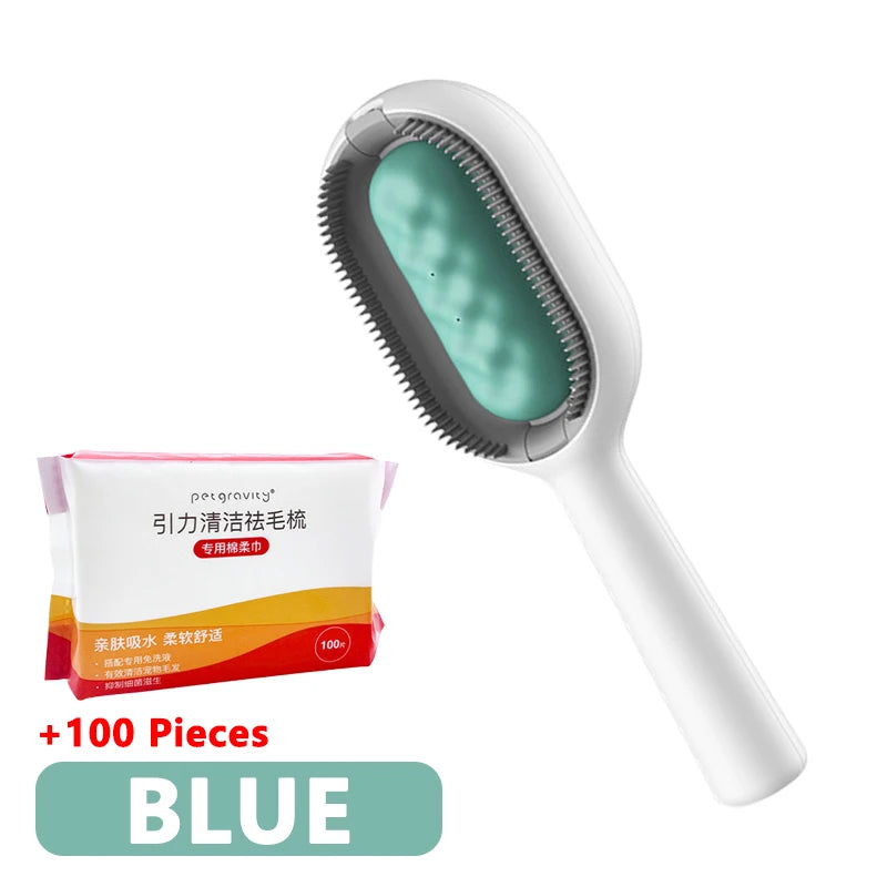 Hair Remover Brush for Dog Cat Silicone Pet Grooming | Yazijico™