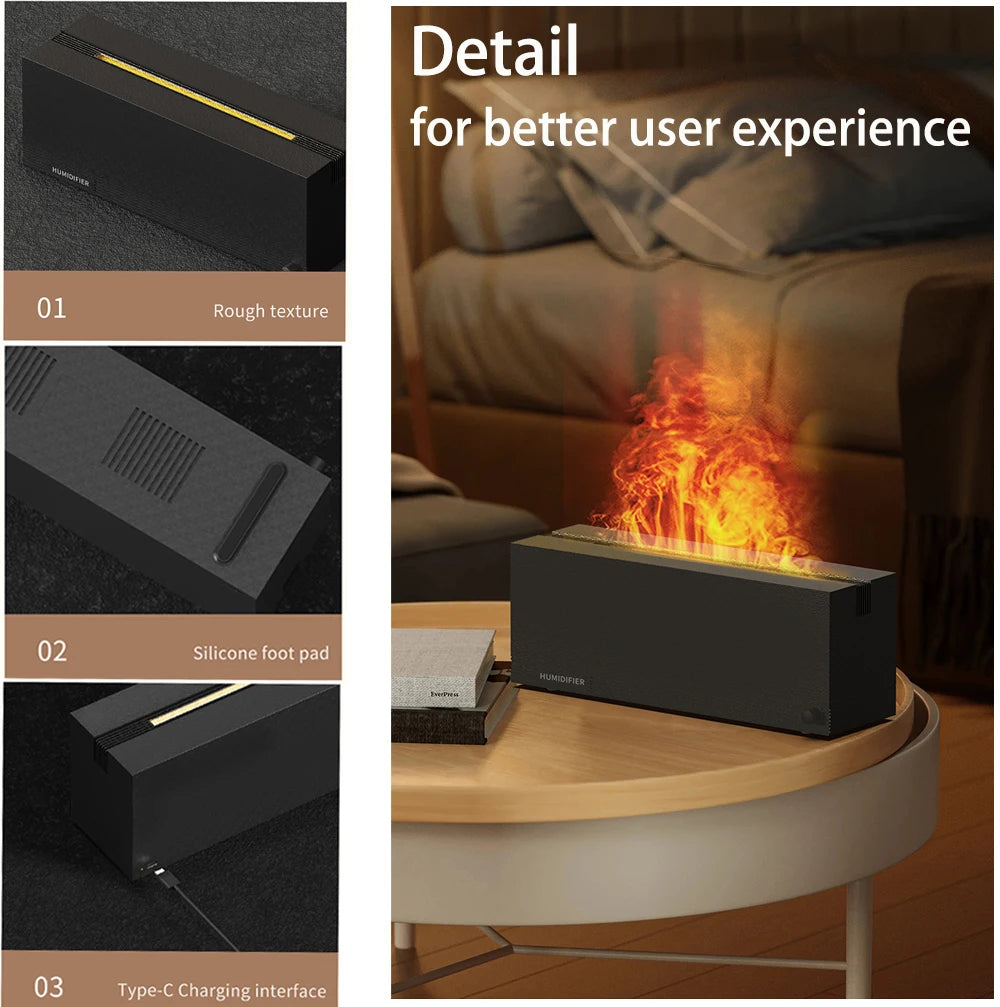 Yazijico™ Fireplace Flame Diffuser for Essential Oil - Yazijico™