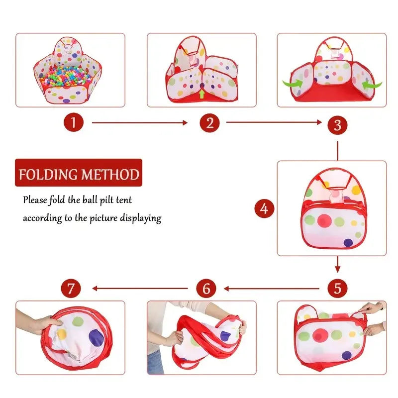 Yazijico™ Baby Play Tent Ball Pool Toys Portable - Yazijico™