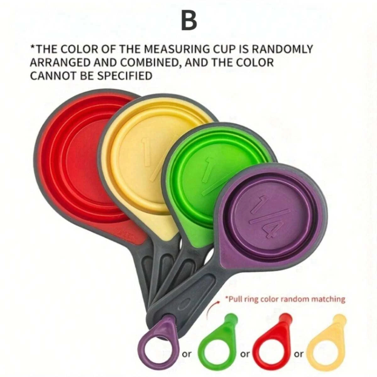 Silicone Measuring Cup Measuring Spoon Collapsible | Yazijico™