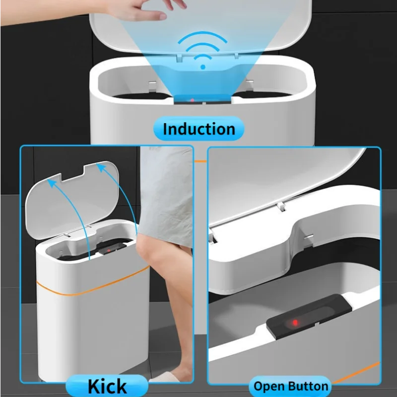 Yazijico™ Kitchen Storage Box Trash Can Induction - Yazijico™