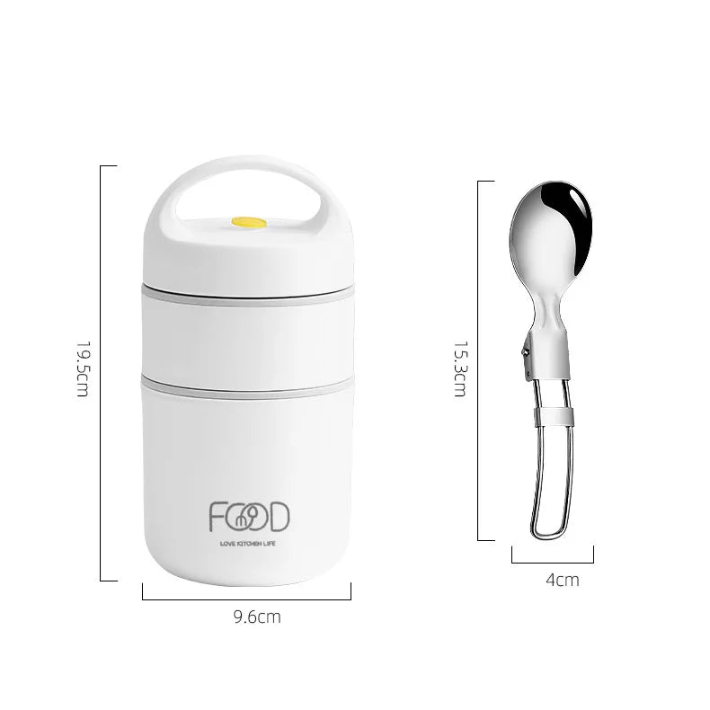 Yazijico™ 2 Layers Stainless Steel Vacuum Thermal Lunch - Yazijico™
