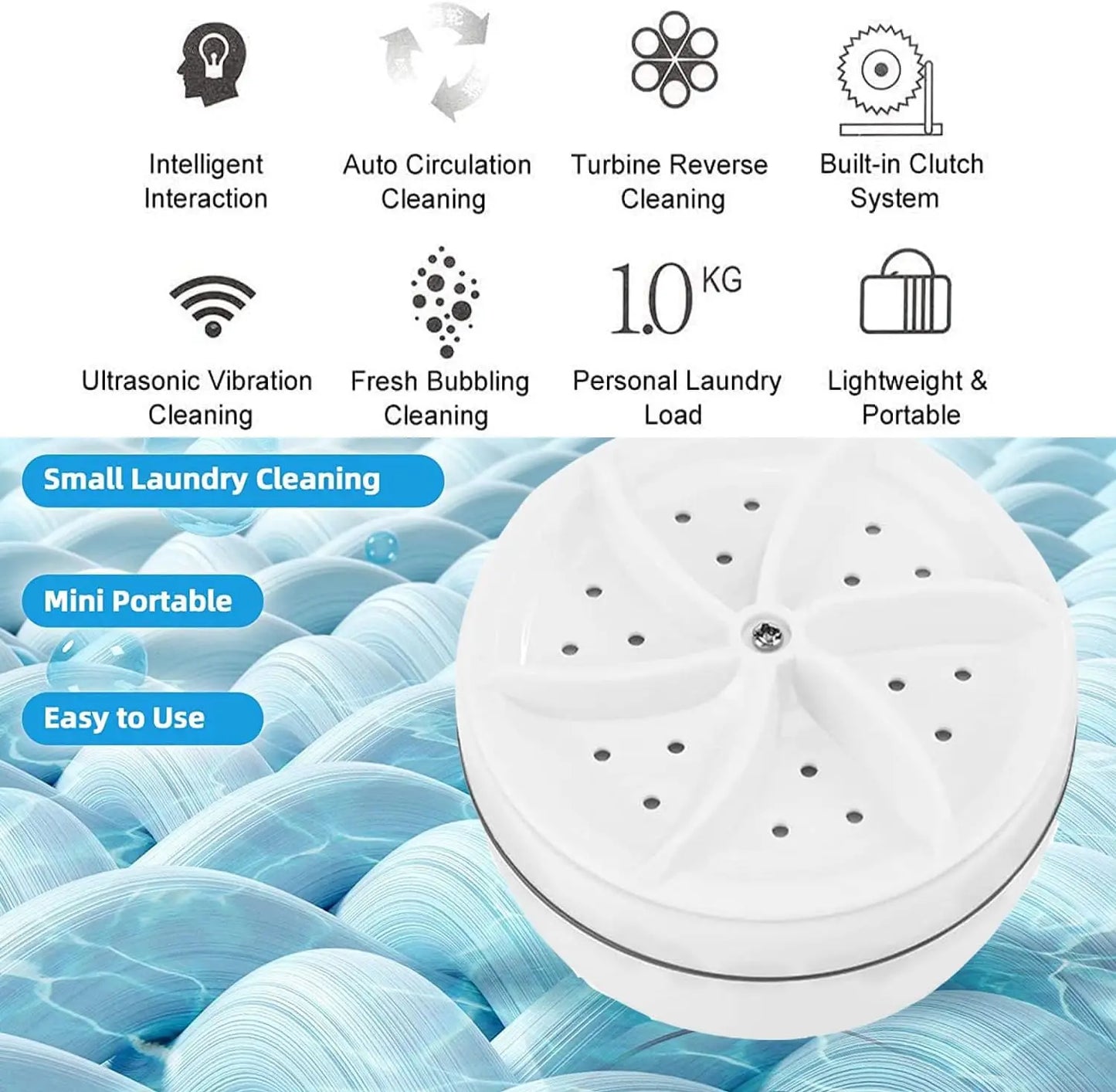 Yazijico™ Mini Washing Machine - Yazijico™