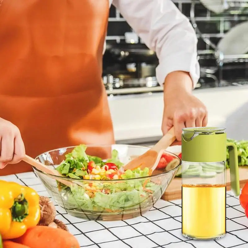 Oil Dispenser Bottle For Kitchen Glass| Yazijico™
