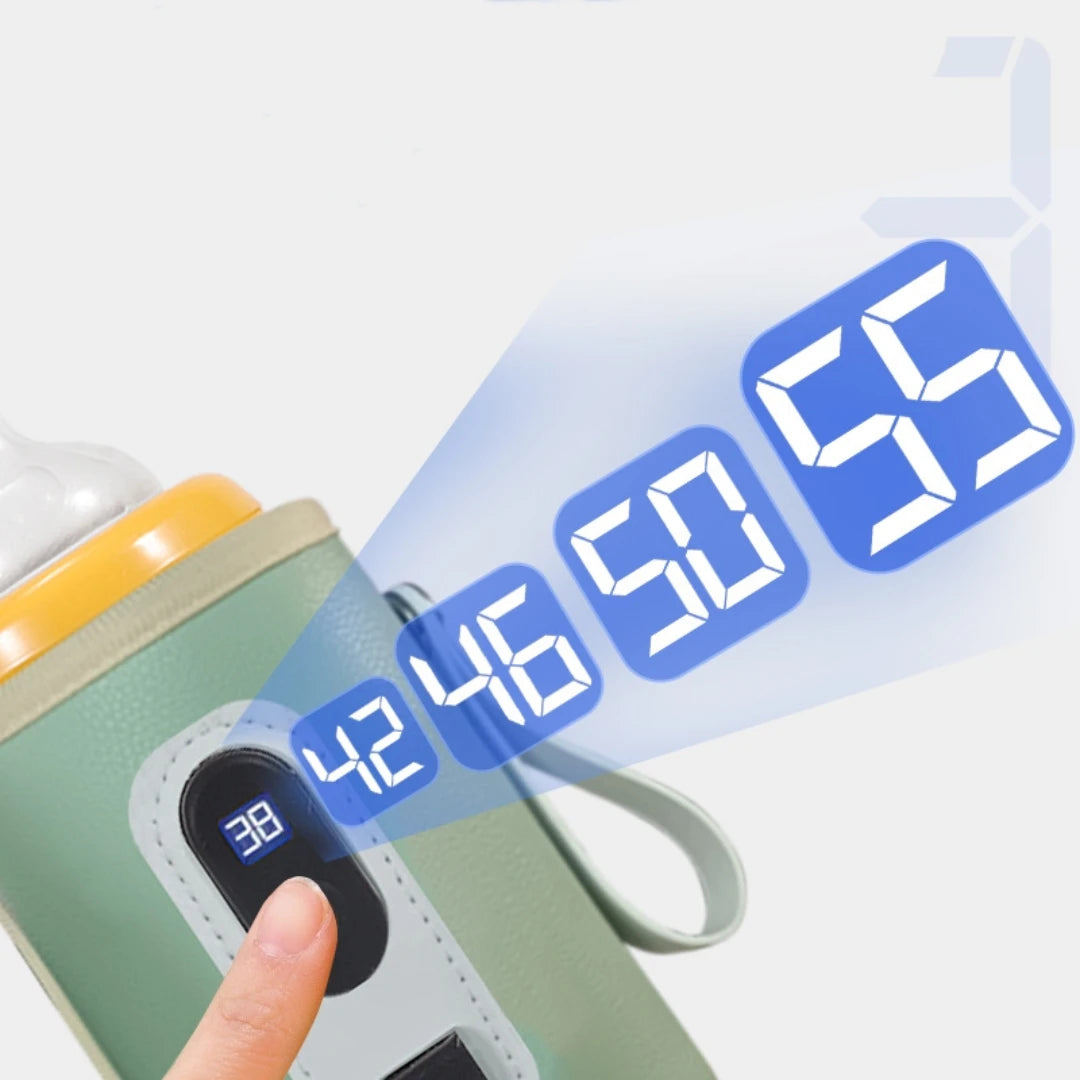 Baby Milk Bottle Thermal Bag Universal Digital Display | Yazijico™