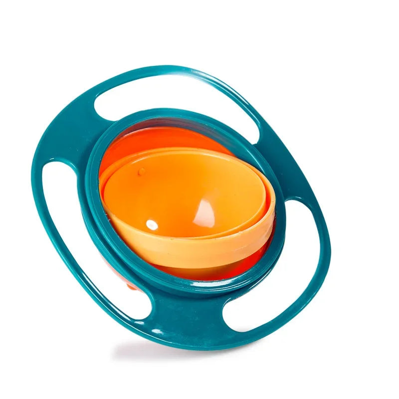 Spill Proof Feeding Dishes Baby Training Rotary Balance | Yazijico™