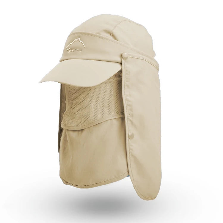 Summer Protective Baseball Hat Men Removable | Yazijico™