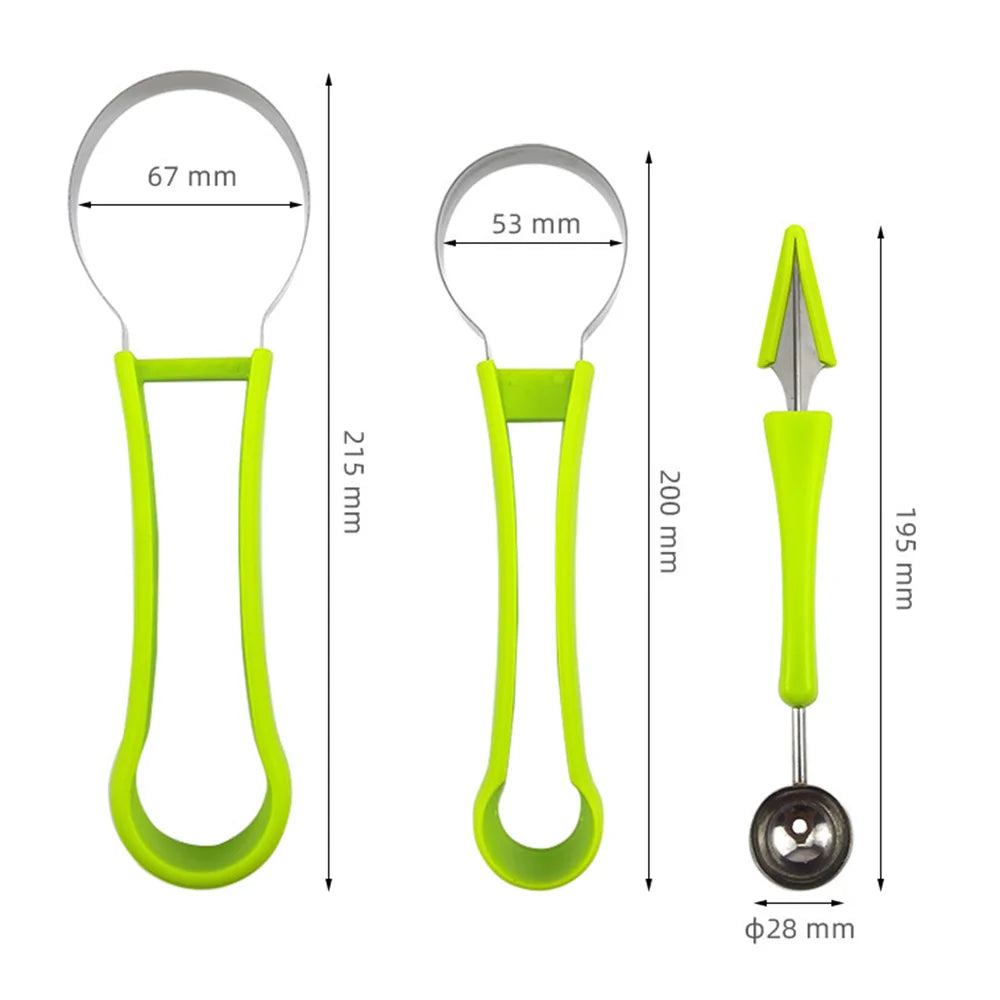 Watermelon Slicer Cutter Scoop Carving Knife | Yazijico™
