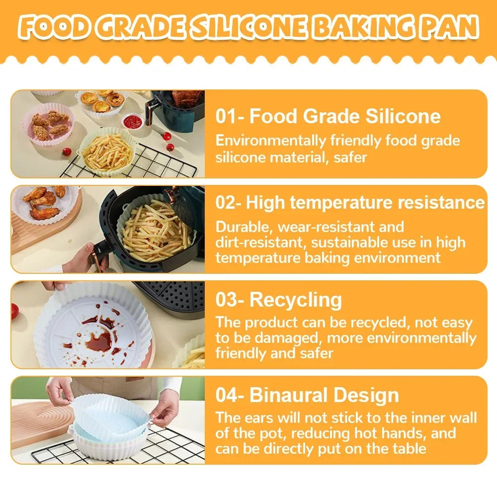 Air Fryer Silicone  Food Safe