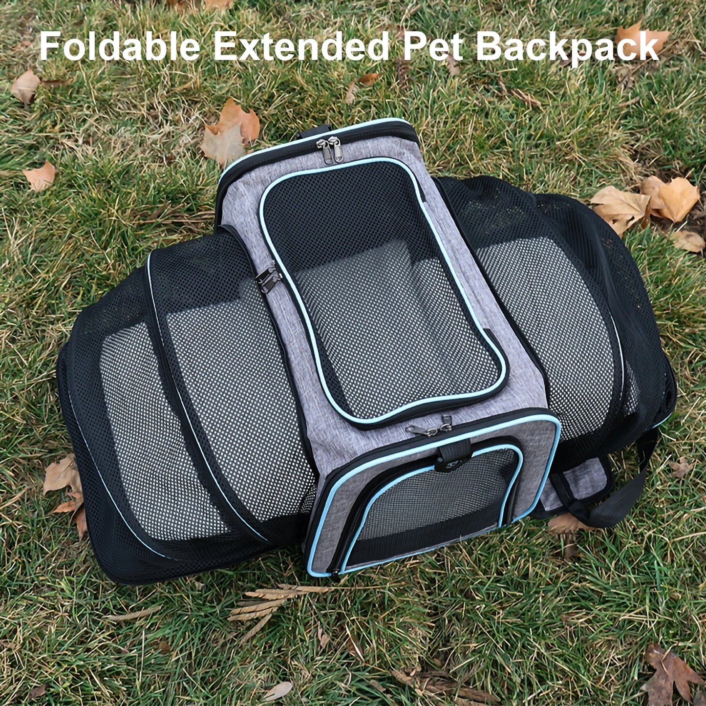 Yazijico™ Pet supplies Double expandable backpack - Yazijico™